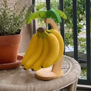 Tropical Palm Wooden Fruit Hanger