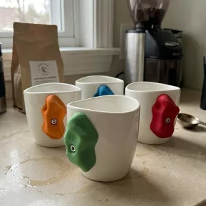 Rock Climbing Grip Handmade Mug