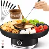Electric Chocolate Fondue Pot Set