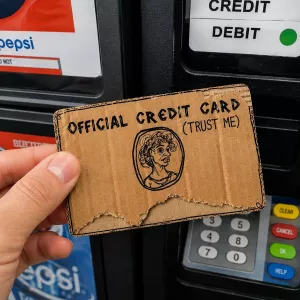 Trust Me Official Credit Card Sticker