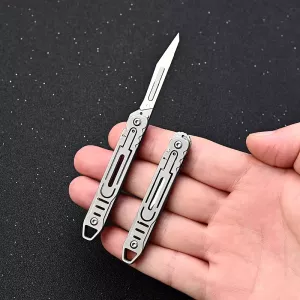 Replaceable Blades Foldable EDC Knife