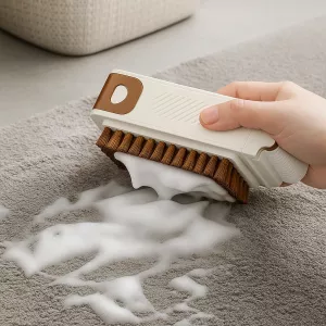 Dual-Action Cleaning Brush Roller Soap Holder