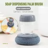 #3428 - Palm Brush Kitchen Soap Washing Dispenser
