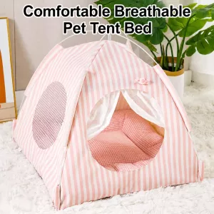 #2453 - Enclosed Cat & Small Dog Tent Bed