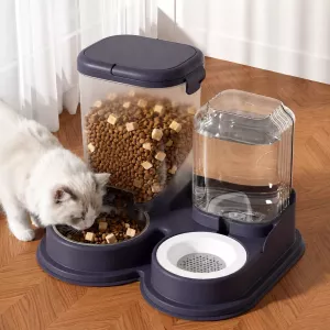 #0187 - Non-Electric Plastic Pet Water Dispenser for Cats and Dogs