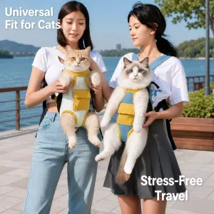 #2203 - Front-Carry Pet Backpack for Cats and Small Dogs