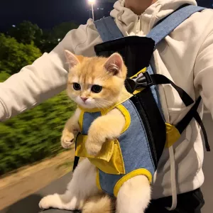 #2197 - Cat & Dog Travel Backpack Carrier