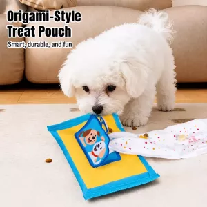 #2056 - Treat-Hiding Tissue Box Snuffle Toy for Dogs