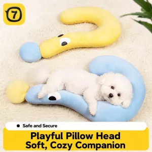 #0492 - Pillow-Style Pet Bed for Cats and Dogs