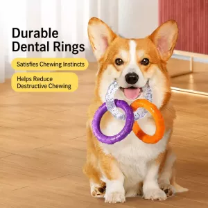 #0773 - Dog Tug Ring Toy for Interactive Play