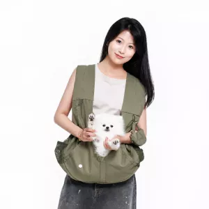 #0524 - Nylon Summer Pet Carrier Backpack for Small Dogs and Cats