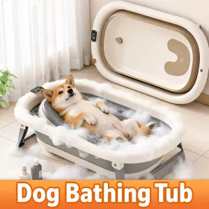 #2603 - Foldable Pet Bath Tub for Small Dogs
