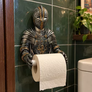 Medieval Knight Toilet Paper Holder