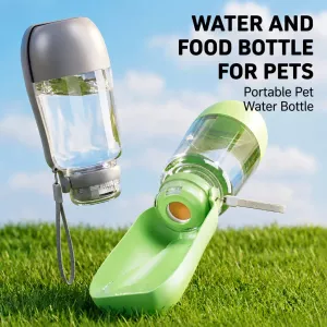 #2616 - 2-in-1 Portable Pet Water Bottle for Dogs & Cats