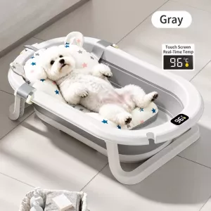 #2540 - Foldable Pet Bath Tub for Small Dogs and Cats