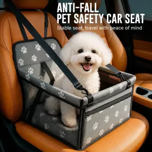 #2729 - Small Dog Car Seat with Oxford Fabric for Car Travel