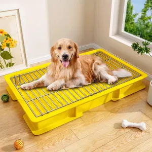 #0450 - Plastic Dog Potty Tray with Grid Insert