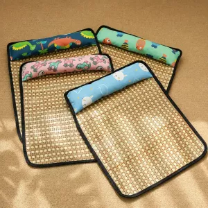 #0125 - Cotton-Linen Woven Pet Mat for Dogs & Cats
