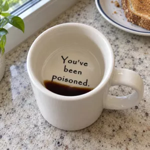 Last Sip Hidden Message Mug