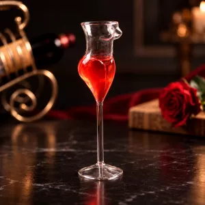 Curvy Lady Wine Glass