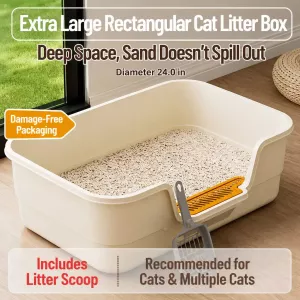 #2525 - Portable Pet Litter Box for Cats and Small Dogs