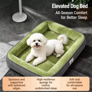 #3331 - All-Season Pet Bed with Removable Washable Cover