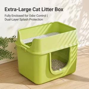 #2423 - Extra-Large Enclosed Cat Litter Box
