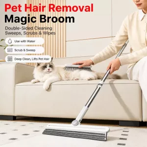 #1086 - Pet Hair Remover Squeegee Broom