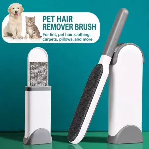 #2873 - Reusable Pet Hair & Lint Remover Brush for Clothing
