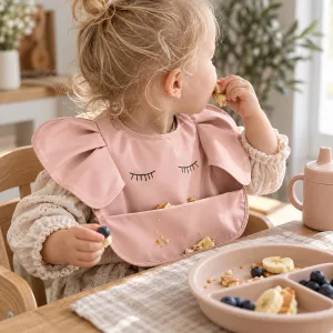 Mess Catcher Waterproof Pocket Baby Bib